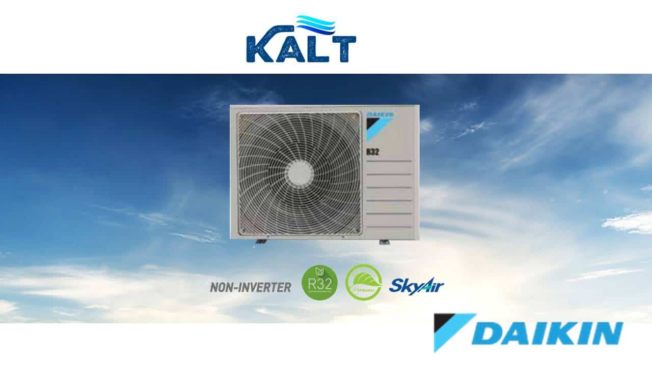 Daikin ceiling cassette outdoor